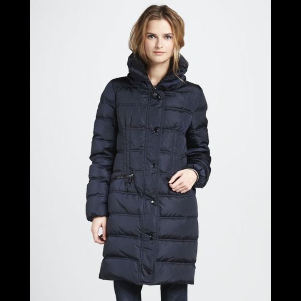 NWOT Moncler VOS Giubboto 3/4 puffer no hood, black, size 3 RARE FIND!! - Picture 16 of 17